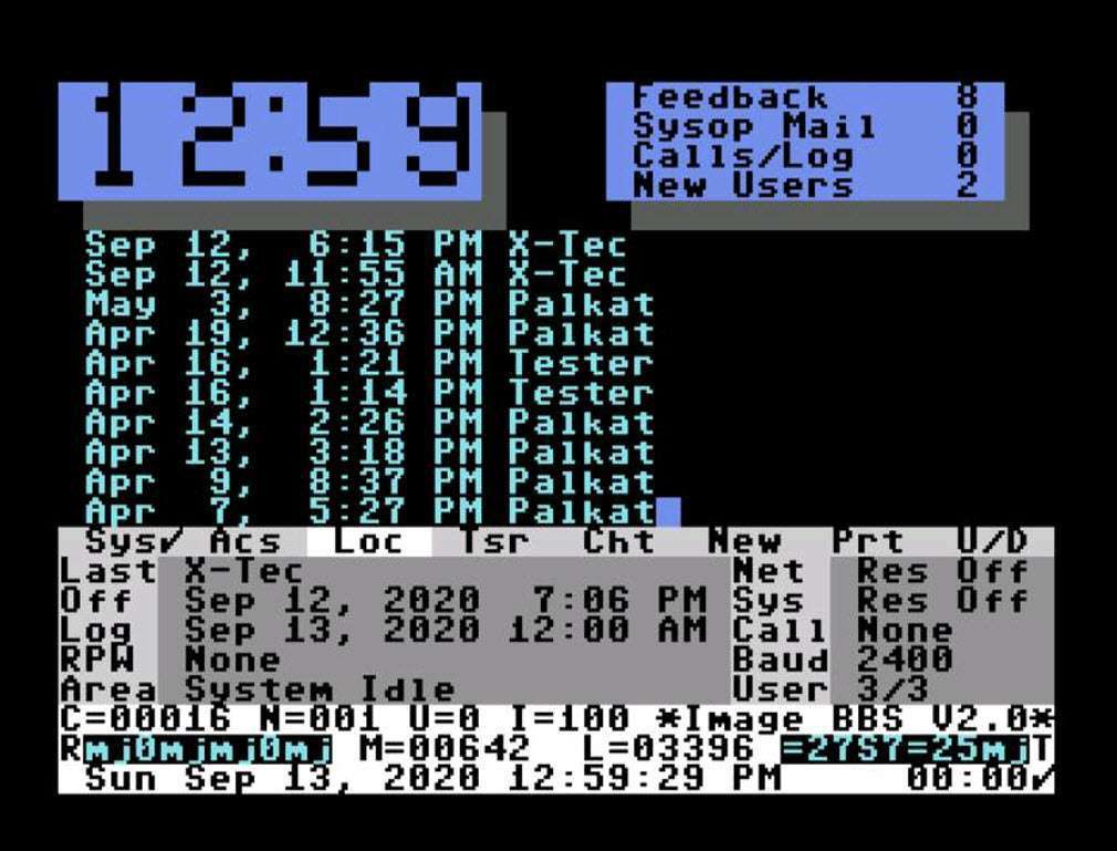 Image BBS v2.0 Configuration