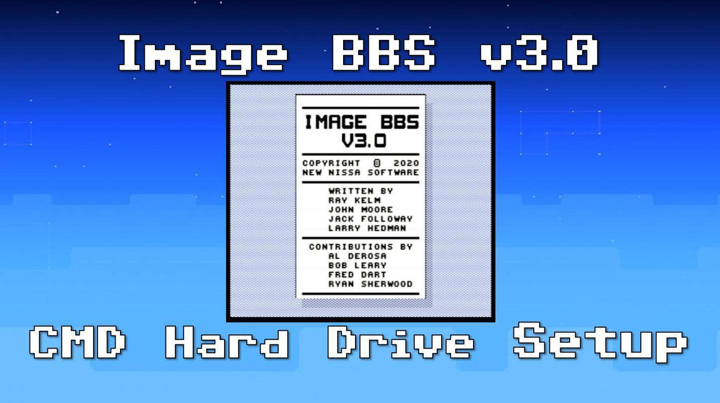 Image BBS v3.0: CMD HD Setup