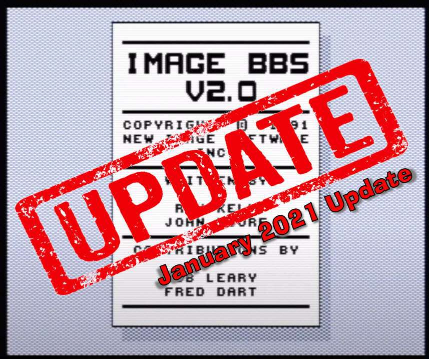 DOWNLOAD: Image BBS v2.0 Update (Jan21)