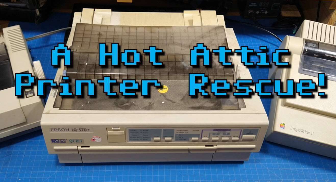 A Hot Attic Printer Rescue!