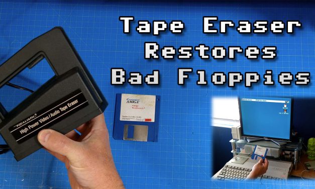 Amiga Disk Repair: Tape Eraser Restores Bad Floppies