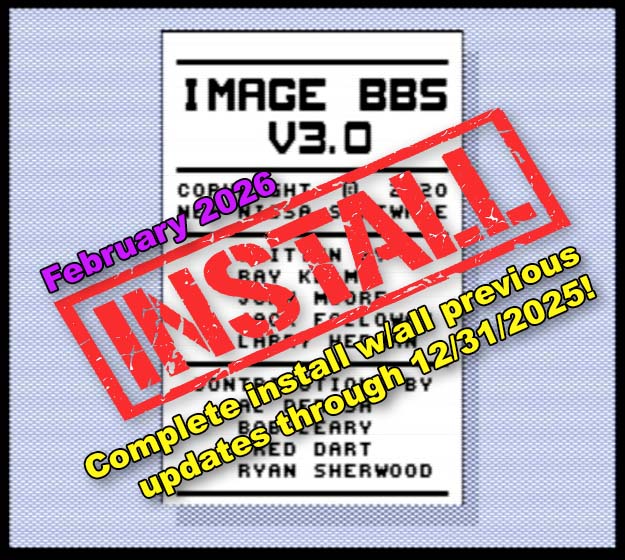 Image 3.0 Install (February 2026)