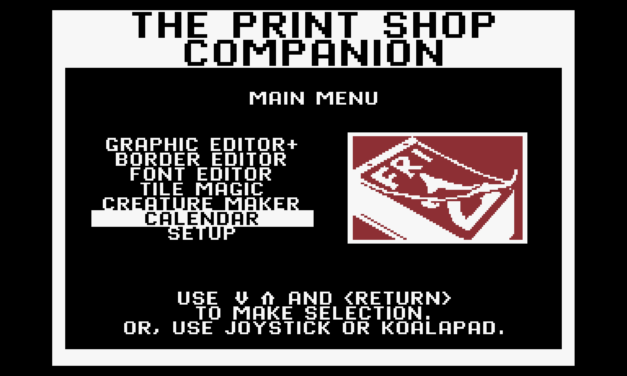 Print Shop Companion – Clean .d64