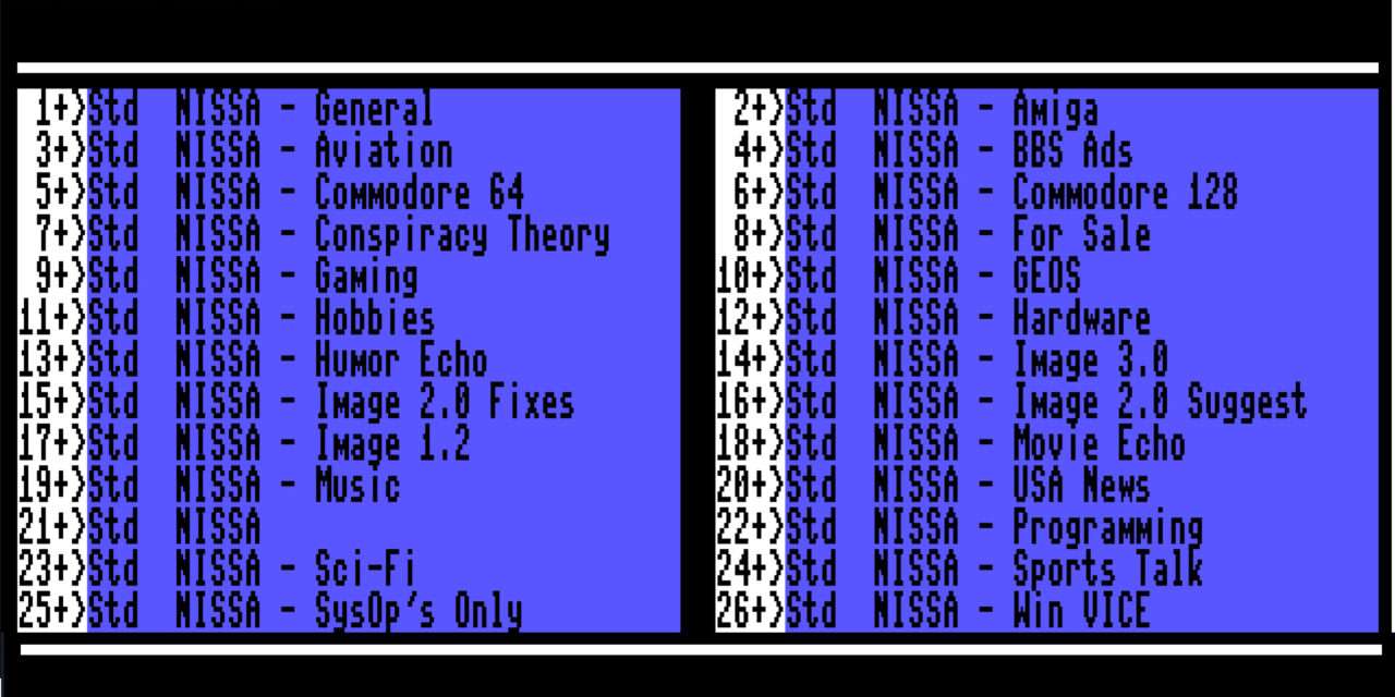 Commodore 64 BBS