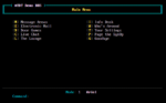 Main menu