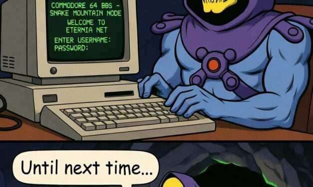 #Commodore BBSing #MOTU style!!