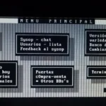 Rolling BBS Main menu for no-ansi Systems